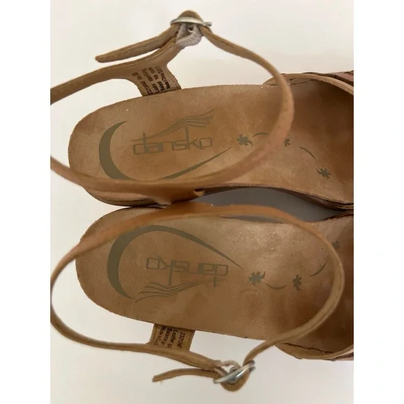 Dansko Coquette Floral Cut Out Sandals Women’s Size 36 - Picture 4 of 6